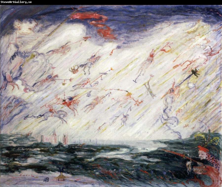 James Ensor The Ride of the Valkyries